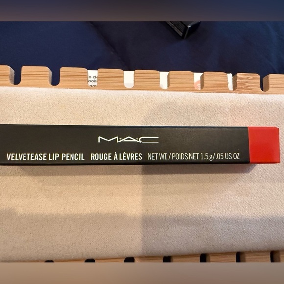 MAC Cosmetics Other - MAC Velvetease Lip Pencil – Lover’s Lane- Med Dark Orange- Full Size- Brand New